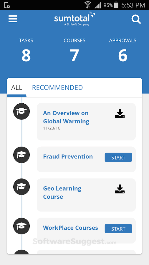 SumTotal Expense Small Screenshot 2